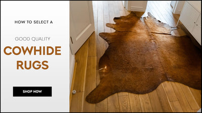 How To Select A Good Quality Cowhide Rugs
