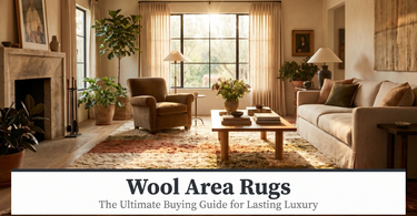 Wool Area Rugs: The Ultimate Buying Guide for Lasting Luxury