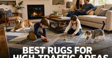 Best Rugs for High-Traffic Areas: Materials That Handle Anything