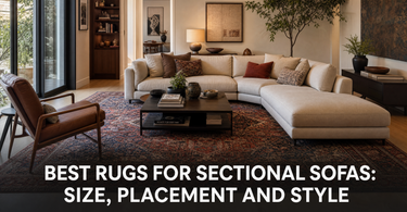 Best Rugs for Sectional Sofas: Size, Placement, and Style