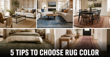 5 Tips to Choose Rug Color