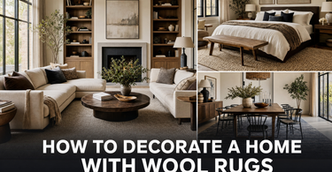 How to Decorate a Home with wool Rugs?