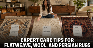 Expert Care Tips for Flatweave, Wool, and Persian Rug