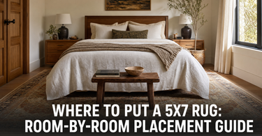 Where to Put a 5x7 Rug: Room-by-Room Placement Guide