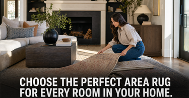 Choose the Perfect Area Rug for Every Room in Your Home