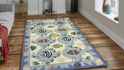 Transform Your Space with 6x9 Coastal Rugs: The Ultimate Guide to Beachy Style