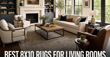 Best 8x10 Rugs for Living Rooms: 2026 Picks at Every Price Point
