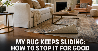 My Rug Keeps Sliding: How to Stop It for Good (By Floor Type)