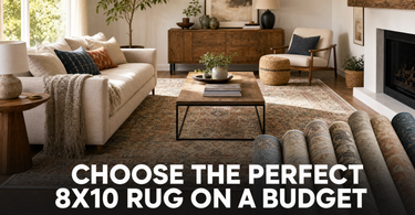 How to Choose the Perfect 8x10 Rug for Your Home on a Budget