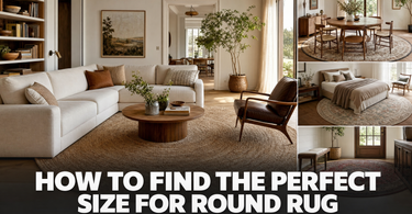 How to Find The Perfect Size for Round Rug?