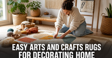 Easy Arts and Crafts Rugs for Decorating Home