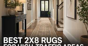 Best 2x8 Rugs for High-Traffic Areas: Materials, Patterns & Care Tips