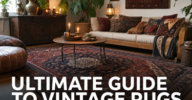 Vintage Rugs in Modern Homes: How to Style Them Without It Looking Dated