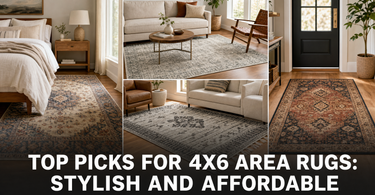 Top Picks for 4x6 Area Rugs: Stylish and Affordable Area Rugs for Every Room