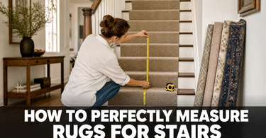 How To Perfectly Measure Rugs For Stairs