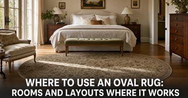 Where to Use an Oval Rug: The Rooms and Layouts Where It Actually Works
