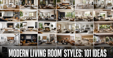 Modern Living Room Styles: 101 Ideas
