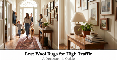 Best Wool Rugs for High-Traffic Areas: A Decorator's Guide