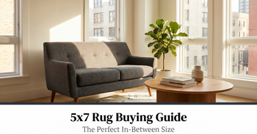5x7 Rug Buying Guide: The Perfect "In-Between" Size
