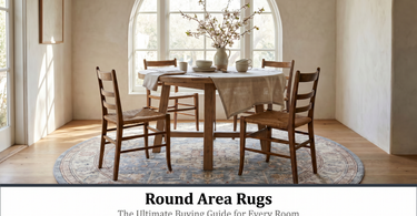 Round Area Rugs: The Ultimate Buying Guide for Every Room