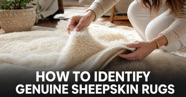 How to Identify Genuine Sheepskin Rug?