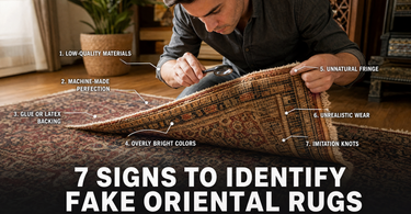 7 Signs To Identify Fake Oriental Rugs