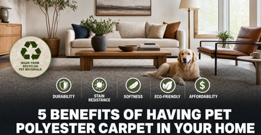 5 Benefits of Having PET Polyester Carpet in Your Home