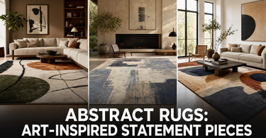Abstract Rugs: The Art-Inspired Statement Pieces Your Space Needs