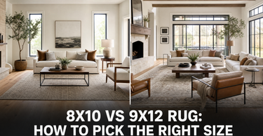 8x10 vs 9x12 Rug: How to Pick the Right Size for Your Room