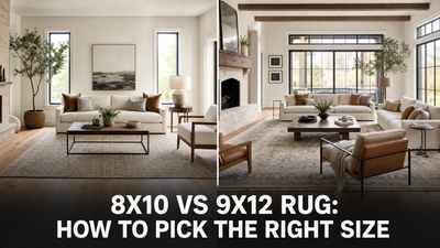 8x10 vs 9x12 Rug: How to Pick the Right Size for Your Room