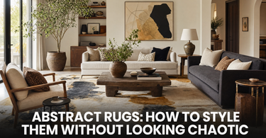 Abstract Rugs: How to Style Them Without the Room Looking Chaotic