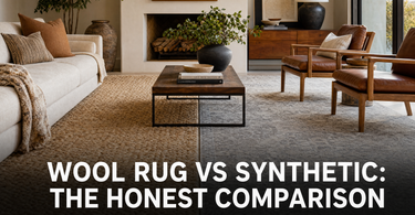 Wool Rug vs Synthetic: The Honest Comparison