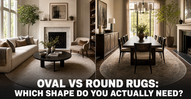 Oval vs Round Rugs: Which Shape Do You Actually Need?