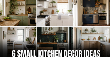 6 Small Kitchen Decor Ideas