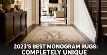 2026's Best Monogram Rugs - Completely Unique, Just For You