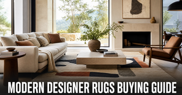 Modern Designer Rugs Buying Guide