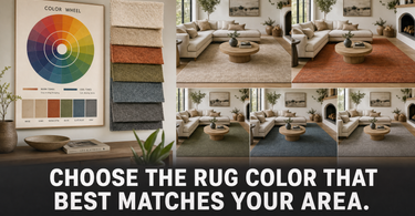 Choose Rug Color Which Best Matches Your Area