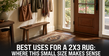 Best Uses for a 2x3 Rug: Where This Small Size Actually Makes Sense