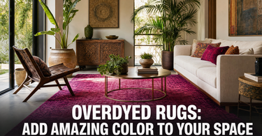 Overdyed Rug Review: Add AMAZING Color to Your Space!