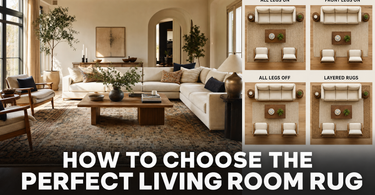 How To Choose The Perfect Living Room Rugs?
