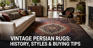 Vintage Persian Rugs: History, Styles & Buying Tips