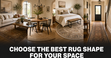 Choose the Best Rug Shape for your Space