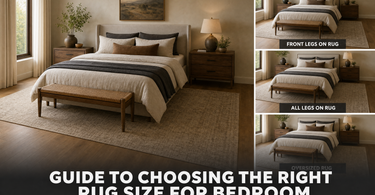 Guide to Choosing the Right Rug Size for Bedroom