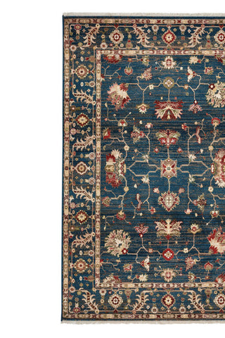 Landis-Keshan Cerulean Blue Area Rug
