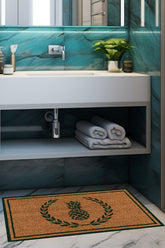 100% Coir Rectangle Indoor/Outdoor Area Rug