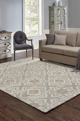 100% Wool Scandinavian Indoor Area Rug