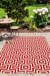 100% Polypropylene Rectangle Indoor/Outdoor Area Rug