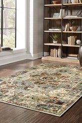 100% Polypropylene Vintage Indoor Area Rug