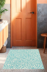 100% Polypropylene Modern Indoor/Outdoor Area Rug