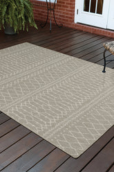 100% Polypropylene Scandinavian Indoor/Outdoor Area Rug